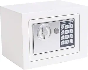 Gobbler Digital Electronic Safe Locker/Box for Home and Office for Jewellery Money Valuables (Light Grey) [GS170L]