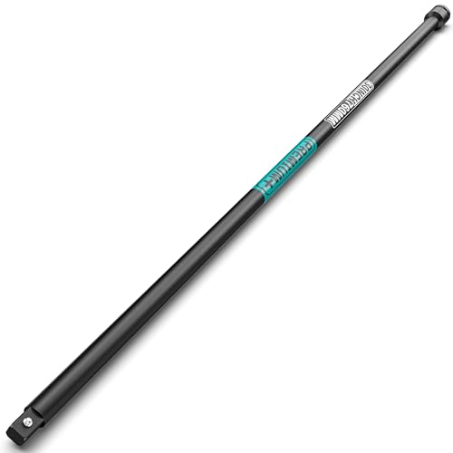 Image of 1 /2 inch Drive Impact Extension Bar, 30 Inch Length Socket Extension, CR-V Steel, Narrow and Deep Areas in Automobile Maintenance, Mechanical Assembly or Industrial Operations