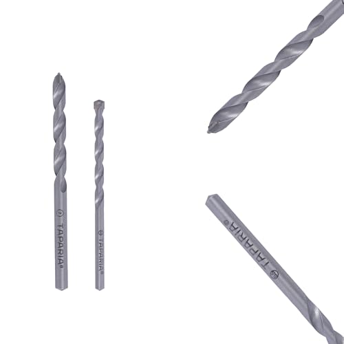 Image of TAPARIA Flat Tip Plus Masonry Drill Bit Combo for Concrete Drilling (MD55100 (5.5x60x100 mm), MD7100 (7x55x100 mm) PACK OF 2)-Spiral Flute Type-Home, DIY, Professional Brick, Wall