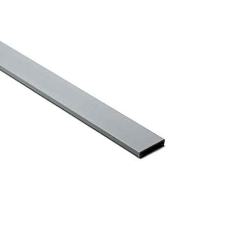 HellermannTyton, TC1.5G4, Tc1.5 Gray Wiring Duct Cover 6' Lengths 1-1/2"Wide PVC, Box of 18FT