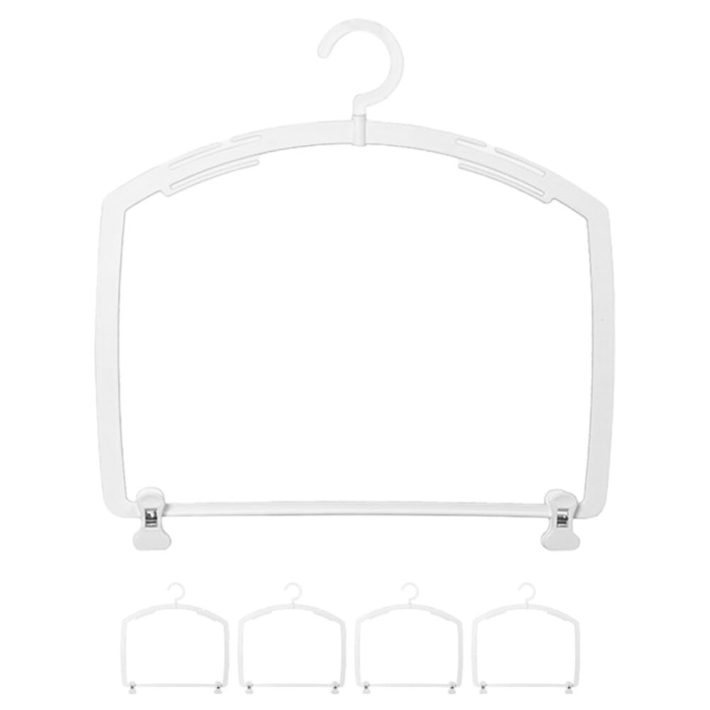 Cabilock 5pcs Womens Swimsuits Bathing Suits for Women Clothes Hanger Womens Bathing Suit Swim Suit Show Rack Swimming Suits for Women Men's Trousers White Wardrobe Plastic Women's