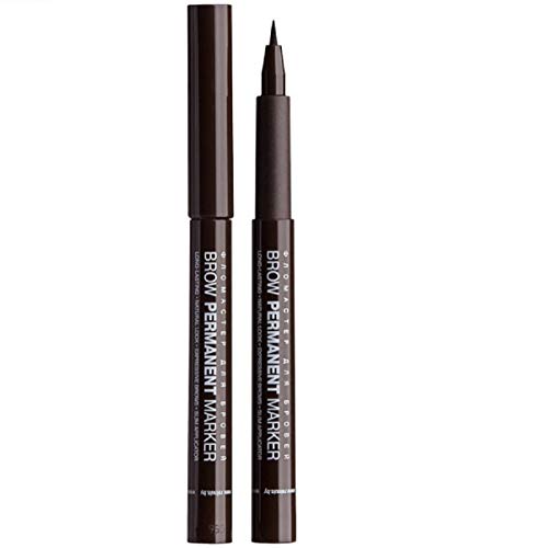 Relouis Brow Marker Eyebrow Marker Blonde Pen Brunette Definer Brown Liner - 4 Shades (03 Dark Brown)