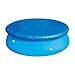 Produktbild Pool Abdeckplane, WingSin Poolabdeckung Rund Ø 305 cm /10 ft, Solarplane Pool Abdeckung für Metal und Prism Frame Pool, PVC Abdeckfolie Winddicht Regenfest Staubdicht Easy Set, Blau.