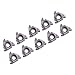Noteflora 16ER AG60 SMX35 CNC Indexable Carbide Threading Inserts For Stainless Steel, 10-Pack Precision Turning Tools For Industrial Machining