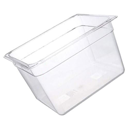 DECHOUS Klarer Slow Cooking Behälter Sous Vide Container Für Niedrigtemperatur-kochen Transparente Aufbewahrungsbox Für Familienmahlzeiten - Wiederverwendbar Für Gesunde Rezepte
