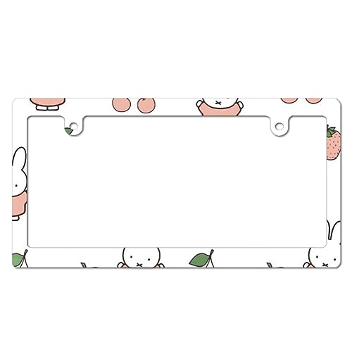 HCAgirls◆ミッフィー &スヌーピーナンバーフレームセット Amazon.co.jp: ナンバープレートフレーム ミッフィー ナンバー