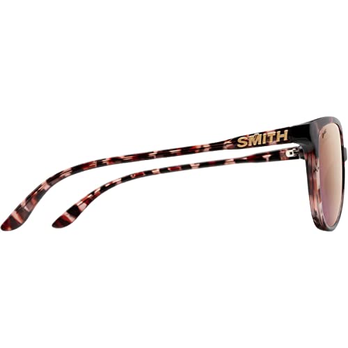Image of SMITH Cheetah Sunglasses with Polarized Lenses - Performance Sports Active Cat Eye Sunglasses - For Women