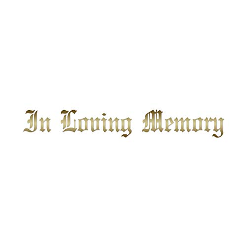 Top 10 Best In Loving Memory Sticker Ideas Picks And Buying Guide Glory Cycles