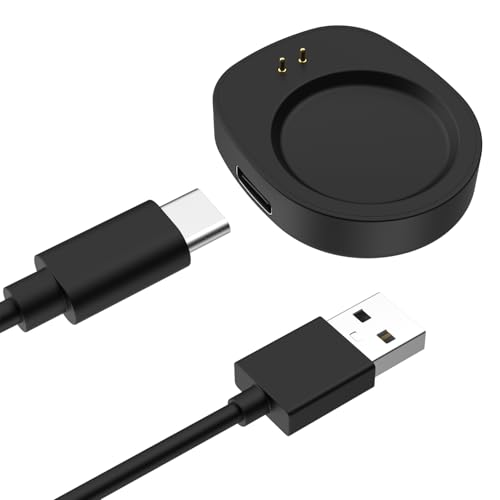 MoKo Amazfit Balance2/Balance/Amazfit T-Rex3/T-Rex 3 Pro/Helio Strap 用 充電器 アダプタ*1+ケーブル(1M)*1 セット 磁気吸着 充電ケーブル USB式 100cm アマズフィット