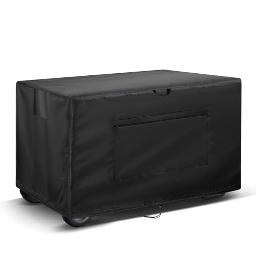 Image of Electric Cooler Cover for Anker SOLIX EverFrost,600D Car Refrigerator Cover Waterproof for EverFrost 2 58L-Ventilator & Storage Pocket
