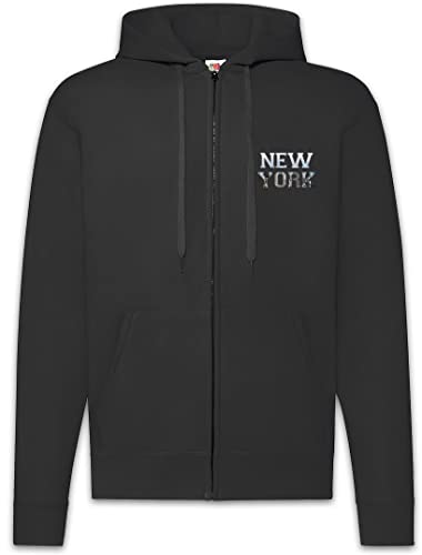 Zip Hoodie New York Urban Backwoods sweat à capuche veste zippée streetwear homme