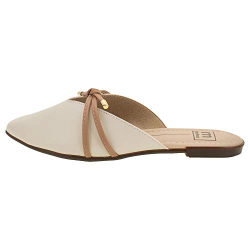 Sapato Feminino Mule Moleca- 5444315 MARFIM