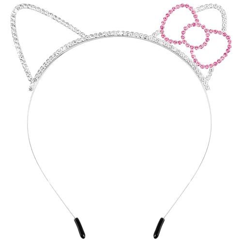 COCIDE Kitty Cat Ears Headbands for Women Alloy Taylor Party Decorations Gabby Birthday Favors Accessories Costume
