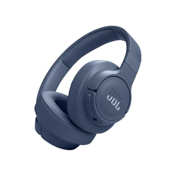 JBL Tune 770NC – Adaptive Noise Cancelling with Smart Ambient Wireless Over-Ear Headphones, Bluetooth 5.3, Up to 70H Battery Life with Speed Charge, Lightweight, Comfortable & Foldable Design (Blue)