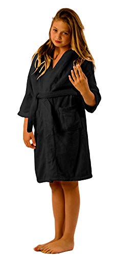 BY LORA Custom Embroidered Microfiber Bathrobe, Robe For Girls, Boys,Teenagers