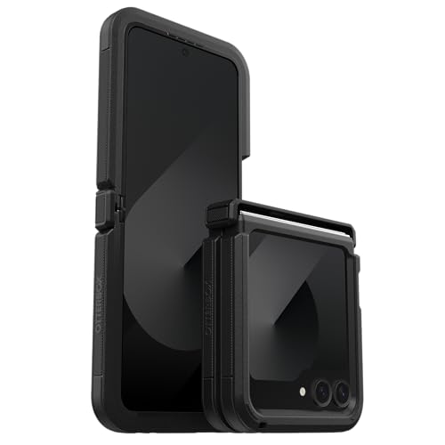 Image of OtterBox Galaxy Z Flip7 FE, and Flip6 Defender Series XT Case - Black