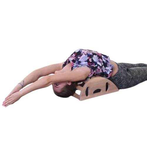 Eco Yoga Wooden Back Bender/Back Stretcher 46X30X18 CM-image-49