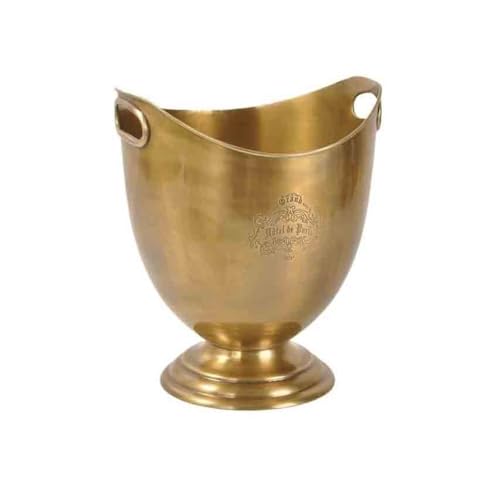 Cubiteras decorativas de cobre: cuenco enfriador grande para bar de diseño clásico 2