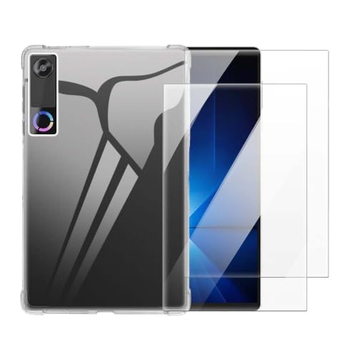 Protector de pantalla y funda Lenovo Legion Tab Gen 5 8.8 2026 transparente para transporte seguro