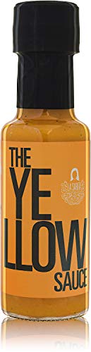 The Yellow Sauce 125 ml | Salsa picante hecha con ají amarillo, mango y piña | Sin aditivos ni conservantes | Sin gluten | Apto para veganos