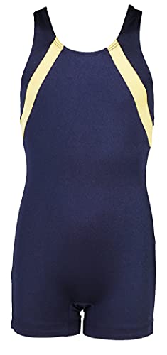 Snowflake Designs Boys and Mens Diagonal Cut Gymnastics Singlet - Variety of Colors