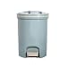cestino gettacarte Pattumiera di tipo a pedale Salone di casa Camera da letto Bagno con anello di pressione del coperchio Pattumiera da 16 litri portarifiuti ( Color : Blue , Size : 16L )