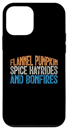 flannel pumpkin spice hayrides and bonfires �X�}�z�P�[�X iPhone 12 mini �p