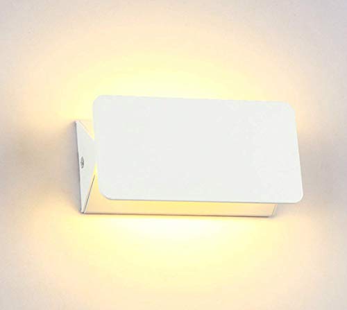 SSNCcNC LED 10W Moderno lámpara de pared Dentro Blanco Lámpara de noche Calentar 3000K ligero Creativo Aluminio Minimalista Sala Cuarto sala Escalera Balcón Hotel Corredor