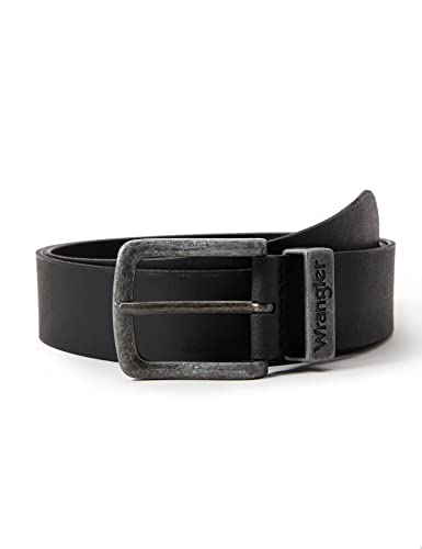 Wrangler Men's Basic Metal Loop Belt 42cm (Manufacturer Size:110) Black