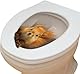 3D Eichhörnchen Toilettensitz-Aufkleber – Lustiger Tierdesign-WC-Sticker aus hautfreundlichem Vinyl