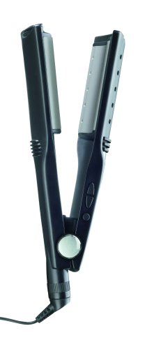Amazon.com: Infiniti por CONAIR S4 profesional Turmalina Plato de Wet Dry  curvo de cerámica plancha para el pelo, 2 inch, color negro y plateado :  Belleza y Cuidado Personal