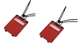 2 Pcs Etiquetas Identificación Maletas - Pack Etiquetas Maletas Viaje - Viajeros - Mochileros
