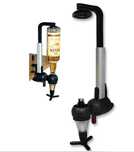 United Entertainment Bar Butler 1 Flessenwanddispenser, aluminium, meerkleurig, 34x27x27,5 cm