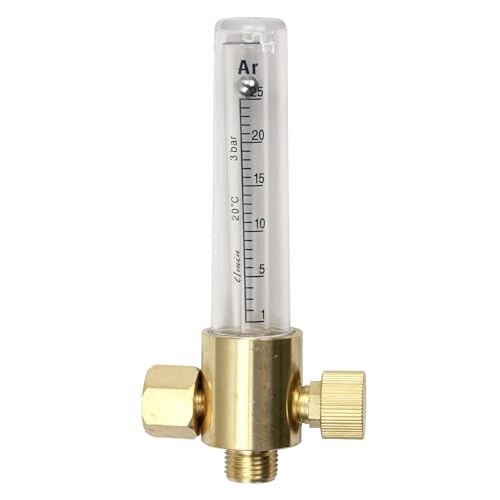 BOSSWELD Argon Gas Flowmeter Regulator Tube, Tig Mig Welding Flow Meter, 400215