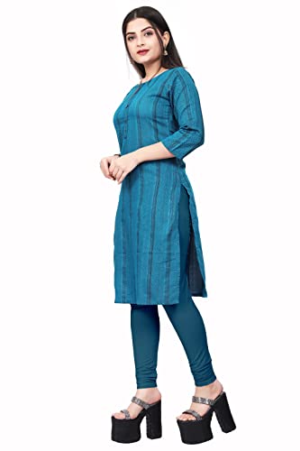 Image of Women's Pure Cotton A-line Kurti