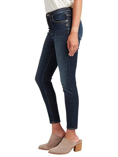 Silver Jeans Co. Women's Infinite Fit High Rise Skinny Leg Jeans2
