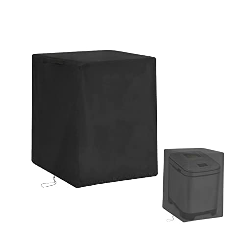 Aidetech Bread Machines Cover Fit for Cuisinart Bread Maker Machine CBK-110P1,Bread Machines Maker Cover, Waterproof, Drawstring Design All Season Protection Cover-Black (11" L x 14" W x 11" H)