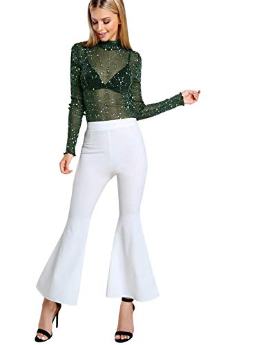 T-shirt à manches longues transparent parfait pour vos soirées chic - 5