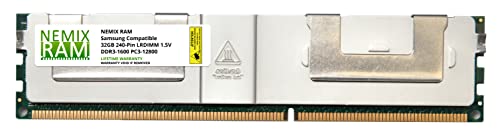 NEMIX RAM 32GB �����p Samsung M386B4G70DM0-YK0 DDR3-1600 ECC LRDIMM 4Rx4
