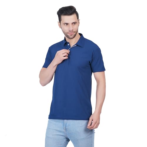 Image of T-Shirt for Men's | Regular Fit Polo Casual Stylish | Half Sleeve T Shirt