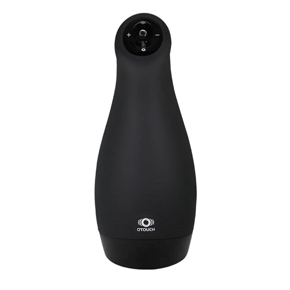 OTOUCH Airturn3 Masturbatore, Masturbatore automatico per uomini, Giocattoli sessuali per uomini, 18 modalità di vibrazione e 3 modalità di suzione, Funzione vibrante e succhiante, Ano, Nero