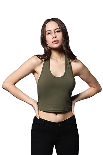Image of HIGH STAR Women's Solid Regular Fit Tops