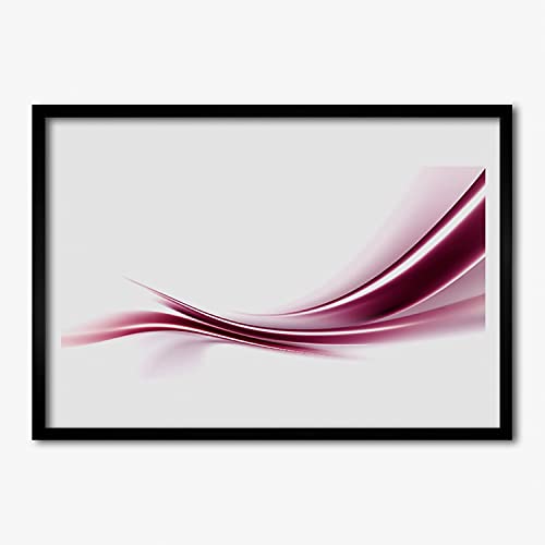 Affiche encadrée 70x50 cm Tulup pour sublimer un mur vide avec Abstraction Waves