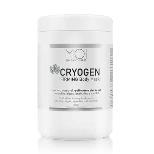 Envoltura corporal alginatos arcilla CRYOGEN reafirmante efecto frio 300gr M·O·I Skincare
