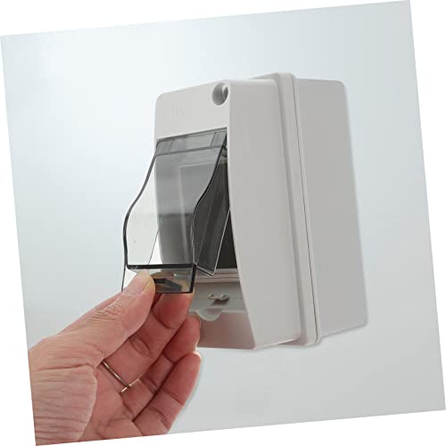 iplusmile 5Pcs Caixa Caixa De Distribuição De 2 Vias Pequena Caixa À Prova D'Água Circuito De Plást