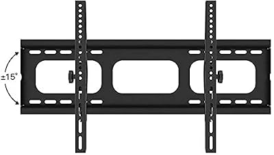 UWYTGF Tv Mounts Stands Monitor Wall Mount Hold Heavy 100 Kg Tiltable Tv Wall Bracket for Most 42 to 80 Inch Led LCD and Plasma Tvs Ultra Slim Tv Wall Mount