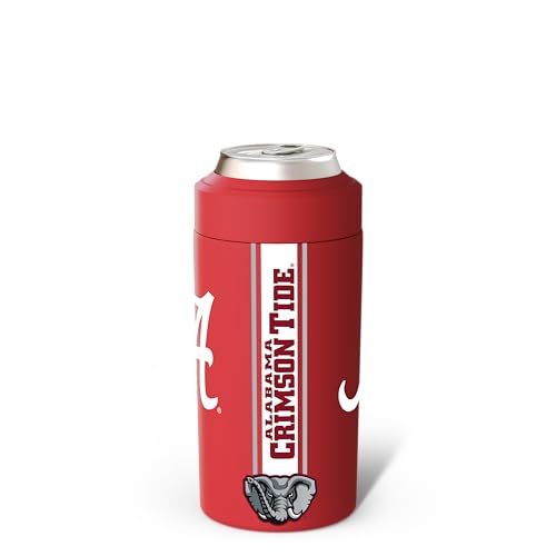 Image of Frost Buddy Universal Can Cooler - Fits 12 & 16 oz (Alabama Crimson Tide) | 20x colder, cold up to 24 hrs | Sleek, lightweight design | Premium build quality | Coffee-mug ready with add-on lid