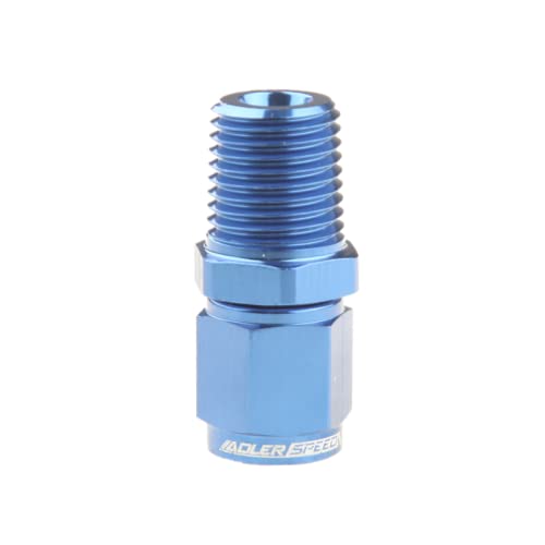 AC Performance -4 An Female To -4 An Female Straight Swivel Coupler Union Fitting Adapter Aluminum Black