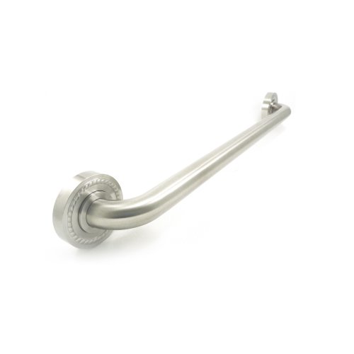 Super Brands WingIts WPGB5SN32ROP Platinum Rope, 32-Inch Length x 1.25-Inch Diameter Grab Bar, Satin Stainless
