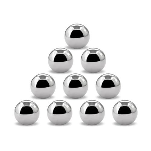 10pcs 1/2''inch Chrome Steel Bearing Balls 13mm Steel Balls Precision Bearing Bulk Bicycle Bearing Balls
